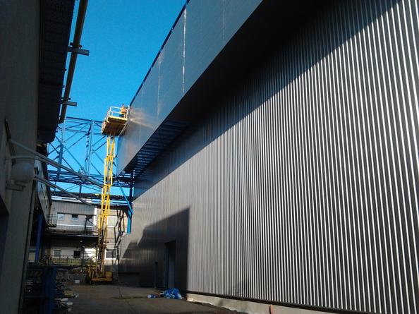 Liberec opláštění dopravníku  2400m2